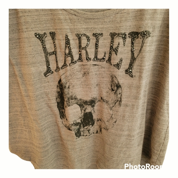 Harley Davidson Skull Tank Top - Picture 3 of 5